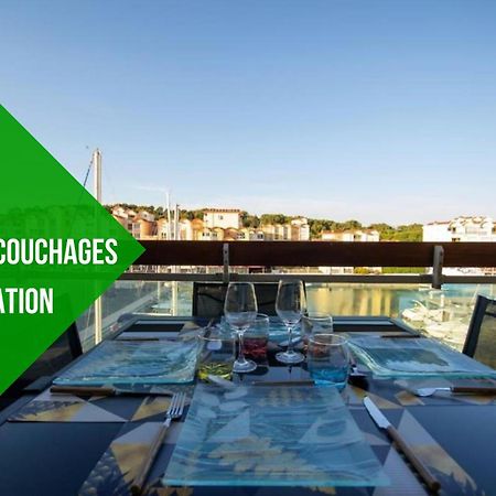 Mer Veilleuse Gruissan - Clim - Piscine Ngoại thất bức ảnh