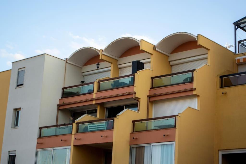 Mer Veilleuse Gruissan - Clim - Piscine Ngoại thất bức ảnh